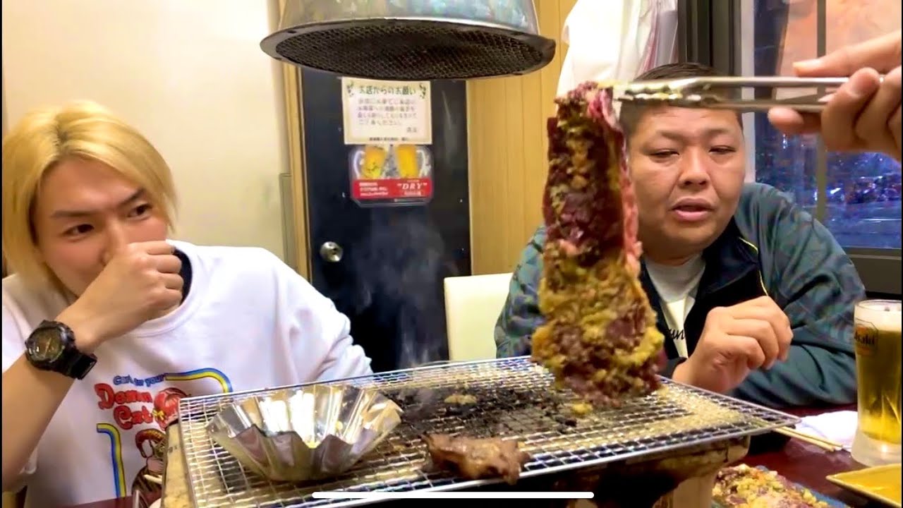 元ヤ◯ザと西成で1番旨い焼き肉食いながら語り合う