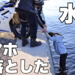 【水没】海にスマホ落とした in 三浦 * Daytona675【モトブログ】