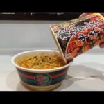 【一蘭✖︎蒙古タンメン】混ぜたら衝撃的な旨さに…飯テロ爆食い！