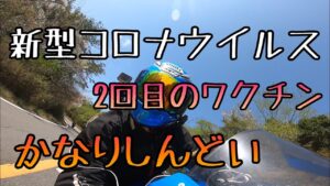 モトブログ #0186 新型コロナウイルスのワクチンに対する身体の反応が凄まじい件【GSX-R1000R】