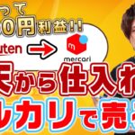 楽天市場で買ってメルカリで売る在宅副業‼利益商品10選‼【副業せどり】