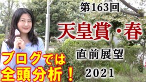 【競馬】天皇賞春 2021 直前展望(全頭分析はブログで！) ヨーコヨソー