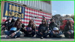 【ハーレーダビッドソン】女子5台で糸島までツーリング【モトブログ】