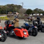 【ハーレーツーリング】女子6台で佐賀の牡蠣小屋まで【モトブログ】【前編】