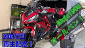 モトブログ カウル交換 Ninja1000 オールペン カスタム 改造 外装交換 Ninja1000SX  Z1000SX カラーチェンジ オリジナルカラー ワンオフ 値段 価格は。。。