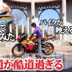 【モトブログ】映えする公園を目指してロクダボと出かけたらすっごい酷道でｗめっちゃ楽しいツーリング♪#広島 #とびしま海道 SpeedTwin CBR600RR #REPSOL