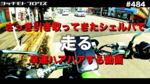 さっき引取ってきたシェルパで早速ハアハアする動画 / motovlog #484 【モトブログ】