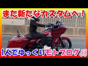 【モトブログ】ハーレー女子のハーレー神戸さんまでまったり1人モトブログ♬【つーりんぐ部Vol.53】