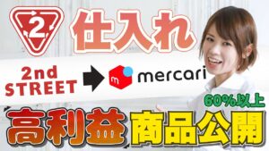【 メルカリで稼ぐ 】せどりで月利50万円稼いだときの高利益商品公開 【 副業 仕入れ 】
