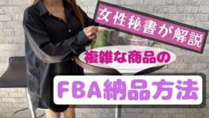 【FBA納品】セット品、要期限商品（食品）、小型軽量プログラム、ぬいぐるみ等、複雑な商品のAmazon納品方法を初心者向けに説明