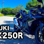 【バイク試乗】スズキ GSX250Rの紹介と足つき【モトブログ ／ Motovlog】