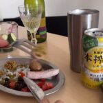 面白くない雑談食べ飲み(笑)ソーセージ🍗パスタ🍝きつねうどん🍜