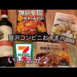 晩酌🍺🍷塩ホルモンと機内食風ハンバーグで旅気分✈️