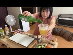 晩酌のぞき部屋🔴土曜日ベジ焼肉パーティー