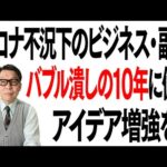コロナ不況下のビジネス・副業：バブル潰しの10年に備え、アイデア増強を