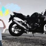 【ガチで台風2時間前】バイク受け取ったよ！【モトブログ】【バイク女子】