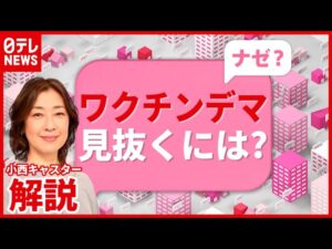 【解説】河野担当相もブログで投稿…ワクチン“偽情報”や“デマ” 見抜く方法は？（2021年6月28日放送「news every.」より）