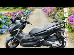 【新型フォルツァ250MF15】圧巻！あじさいの里へバイクツーリング【モトブログ】ビックスクーター2021FORZA【チャンネル登録者数1000人】