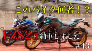 【4Kモトブログ】何そのバイク！？FZS25納車した件#43