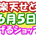 【楽天せどり】6月5日(土)に稼げるショップ大公開っ！楽天スーパーセールのお得情報っ!!≪2021年6月最新≫