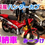 【モトブログ】国産 HONDA ハンターカブ CT125 即納車みーつけた