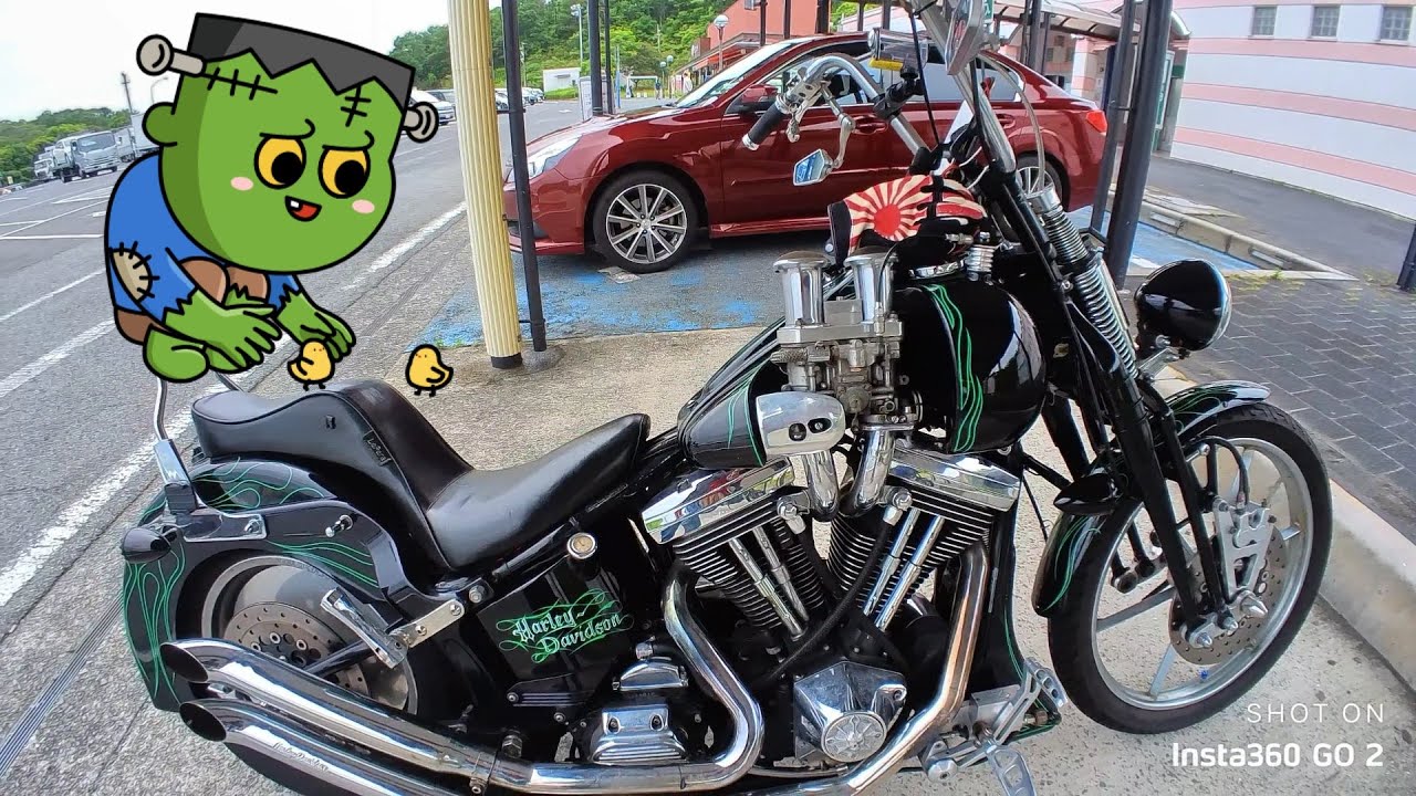 Harleyエボリューションに乗って老バイカー語るRJハーレーモトブログ