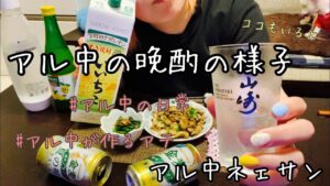 【家飲み】ブログ的に毎日の晩酌の様子をあげてるだけの動画です