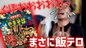 【飯テロ】ペヤング獄激辛坦々の辛さをナメたバイク乗りの末路【モトブログ】