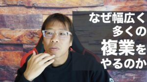 なぜ幅広く多くの副業をしているのか