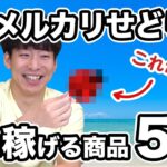 メルカリ転売で稼げる商品５選【夏のせどり！】