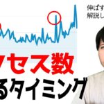 ブログのアクセス数が伸びるタイミング!0から1000PVまでの推移を紹介