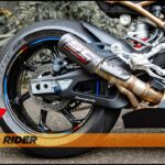 【リムステッカー】たった3000円でめっちゃカッコ良くなった件。　MDFリムストライプ【 S1000RR / モトブログ 】