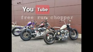 ハーレー モトブログ 久しぶり Free Run Chopper  後編