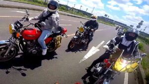 【GS400】旧車15台。茨城ぶっこみ。CBX400/GSX400【旧車モトブログ】