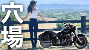 【トトロ好き必見】北海道に現れた超巨大猫バス！！【女性ライダーモトブログ】