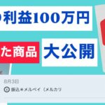 【中古せどり】メルカリで売れた商品を大公開します！